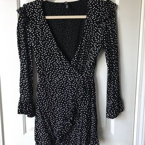 Zara polka dot romper